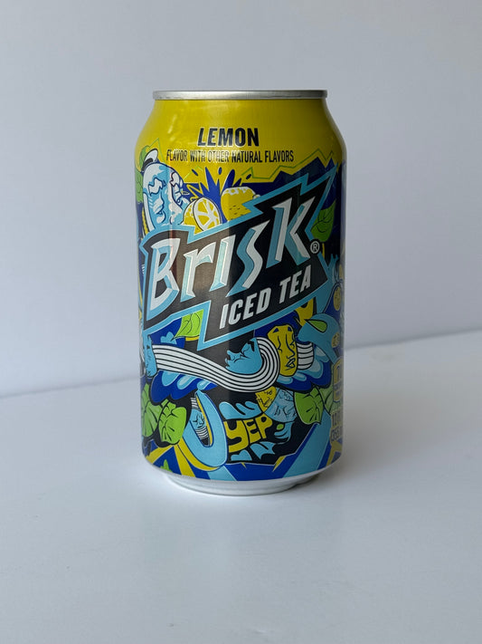 Can Lemon Brisk Iced Tea